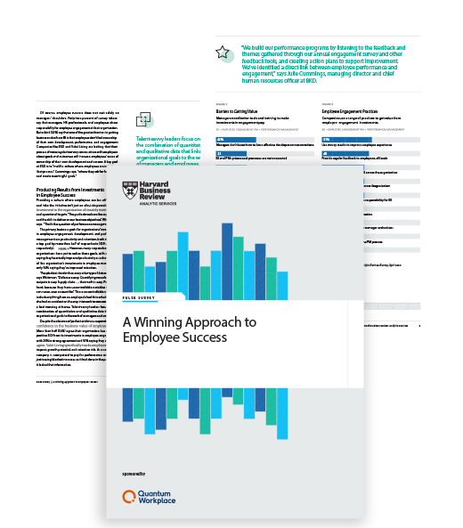 A Winning Approach to Employee Success